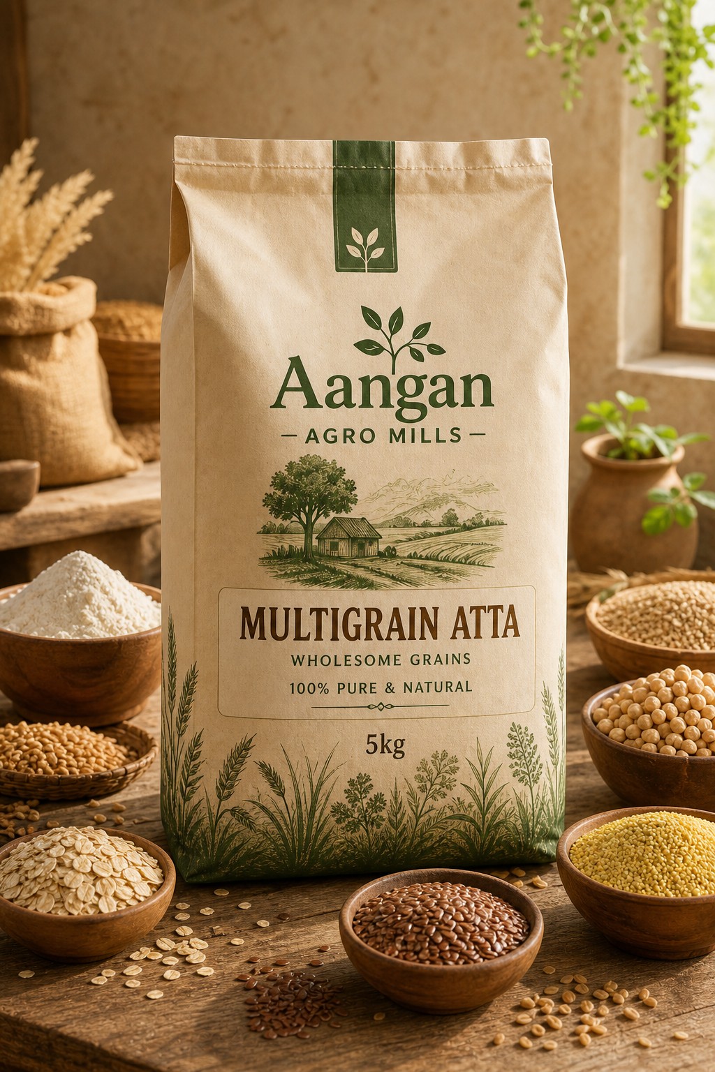 Aangan multigrain atta